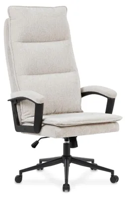 Produktbild von di volio Bürostuhl Arcore Ergonomischer Schreibtischstuhl Stoff Sessel Beige