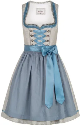 Produktbild von Mini Dirndl Emely in Silber von Nübler, Größe:30