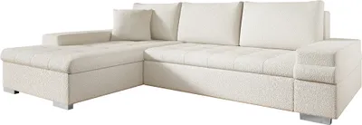 Produktbild von MIRJAN24 Ecksofa Bangkok Mini Premium, Moderne Eckcouch für Wohnzimmer, Schlaffunktion und Bettkasten (Baloo 2074)