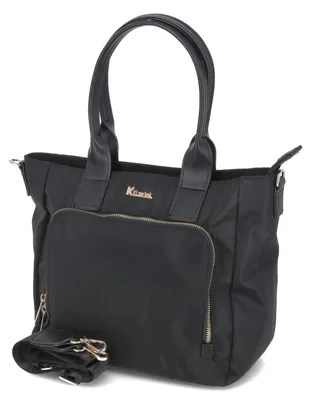 Productafbeelding van Kaerlek dames shopper, zwart, textiel. Maat: One Size