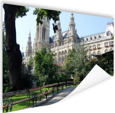 Produktbild von MuchoWow® Poster Wien - Österreich - Architektur 160x120 cm - Foto Plakat