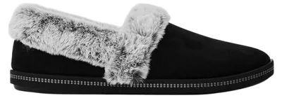 Produktbild von Skechers - "Cozy Campfire Team Toasty" Hausschuhe für Mädchen, Kunstfell gefüttert, Flach GT50359 (37,5 EU) (Schwarz)
