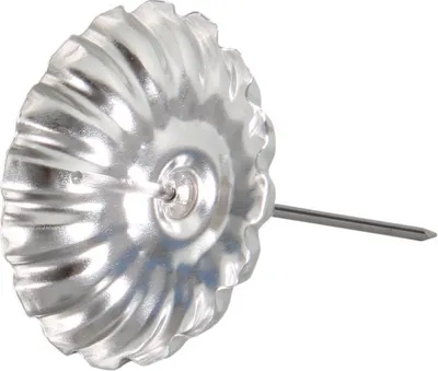 Immagine prodotto di Puntale decorativo per candele in argento d4cm