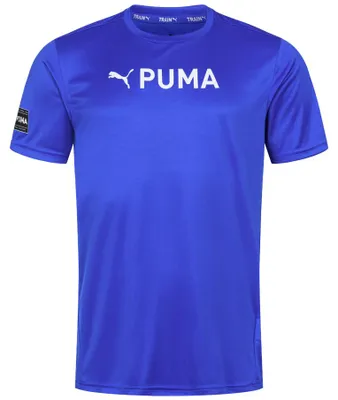Productafbeelding van M|PUMA Fit Logo T-shirt voor heren, sportshirt, modelnummer 523098-92