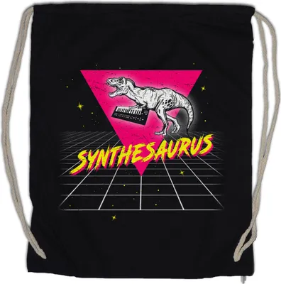 Produktbild von Urban Backwoods Synthesaurus I, Turnbeutel, Farbe: Schwarz