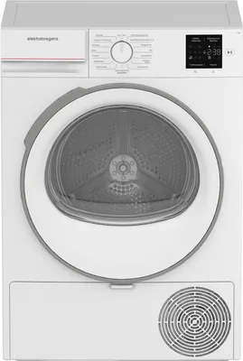 Produktbild von Elektrabregenz TKFX 83401, Freistehend, Frontlader, Wärmepumpe, Weiß, Drehregler, Berührung, Rechts
