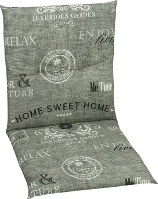 Produktbild von GO-DE Textil, Sesselauflage nieder, Stempel hellgrau, 15219-02