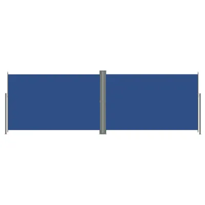 Image de vidaXL Store latéral extensible bleu 220x600 cm