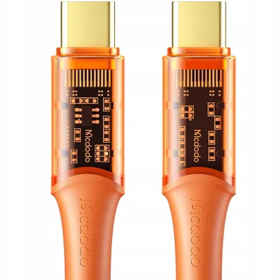 Produktbild von Kabel Mcdodo CA-2113, USB-C auf USB-C, 100 W 1,8 m, orange