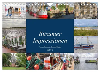 Produktbild von Büsumer Impressionen (Wandkalender 2027 DIN A4 quer), CALVENDO Monatskalender