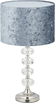 Immagine prodotto di Lampada da tavolo con paralume in velluto