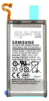 Produktbild von Original Samsung Galaxy S9 G960F Ersatz Akku Batterie EB-BG960ABE 3000mAh