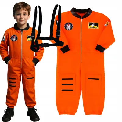 Produktbild von Hopki Astronauten Kostüm Overall NASA Weltraum Pilot 134 140 cm