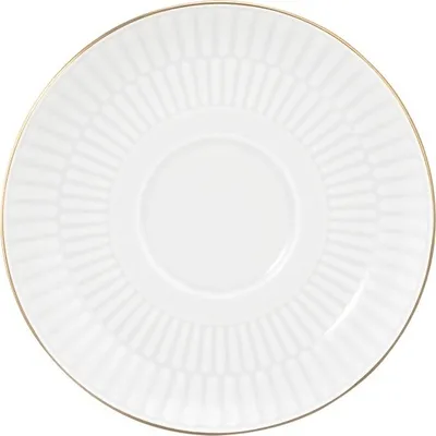Produktbild von Seltmann Weiden Amina weiß/Goldrand Kombi-Untertasse klein 12 cm