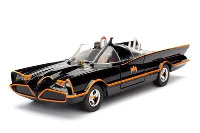 Produktbild von Jada Toys 253213000 - Classic TV Series Batmobile & Batman, 1:24