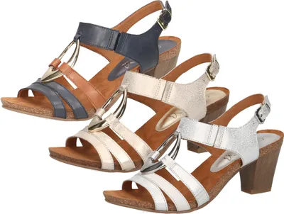 Produktbild von Caprice 9-28308-22 Damen elegante Sandaletten Sandalen , Größe:40.5 EU, Farbe:Gold