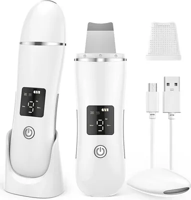 Produktbild von Porenreiniger, Ultraschallpeeling gerät, Electric Mitesserentferner, verschiedene Hauttypen, Lifting Skin, USB-Wiederaufladbar, 3 Modi