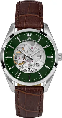 Produktbild von Jacques Lemans 1-2087B Derby Automatik Herrenuhr 40mm 5ATM