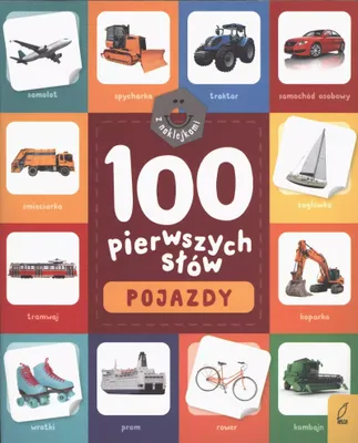 Immagine prodotto di Pojazdy. 100 pierwszych słów z naklejkami