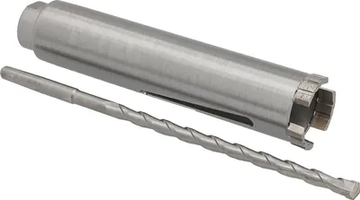 Produktbild von Diamantbohrkrone Ø 42 mm Nutzlänge 180 mm mit Zentrierbohrer 240 mm Segmenthöhe 10 mm Diamant Bohrkrone Trockenbohrkrone Kernbohrer Betonbohrkrone Kernbohrkrone BTEC