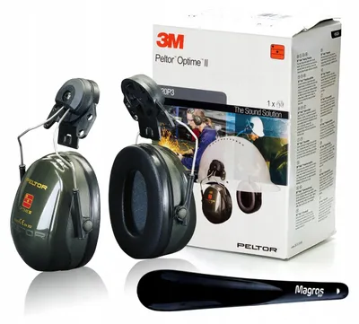Produktbild von 3M Optime II H520P3E Helmbefestigte Gehörschutzkapseln SNR 30dB
