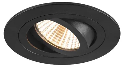 Imagen del producto de SLV 1007404, nueva lámpara empotrable LED para techo, 3000K, 38°, circular, color