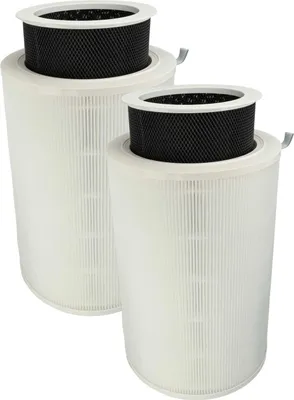 Produktbild von vhbw 2x Luftilter kompatibel mit Xiaomi Mi Air Purifier 3, Mi Air Purifier 2S Luftreiniger - Kombifilter Vorfilter + HEPA + Aktivkohle