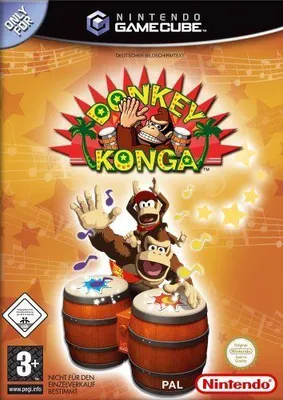 Produktbild von Donkey Konga incl. Donkey Kong Bongo Controller