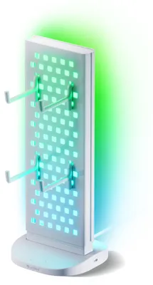 Produktbild von Nanoleaf Pegboard Desk Dock, white