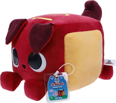 Obrázok produktu pre Pet Simulator Huge Pets - Hot Dog, Plyšový psík, 6 rok / roky