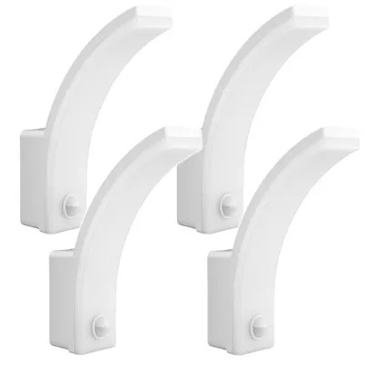 Produktbild von 4x Maclean Bewegungsmelder LED-Lampe PIR-Bewegungsmelder weiß 20W IP65 2000lm neutralweiß (4000K) MCE512 W