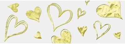 Produktbild von Transparentpapier Golden style 115g/qm A4 VE=5 Blatt Herzen