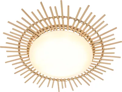 Produktbild von Anne Lighting - deckenleuchte - Aura - natürlich - bambus kunststoff - Ø 50cm - LED - 1894W