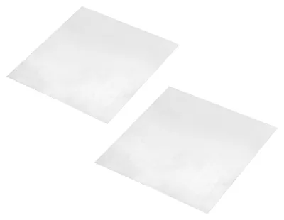 Zinkplatten, 5 Stück, 99,9 % rein, 0,2 x 140 x 140 mm