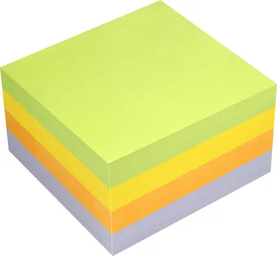 Image de Soennecken Haftnotizwürfel Spring Mix 5792 400Bl farbig