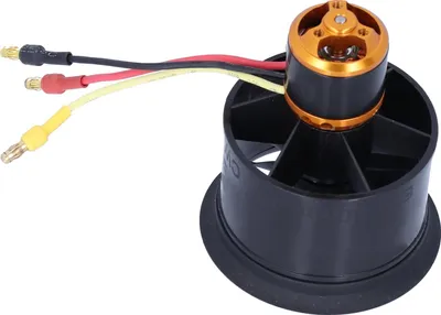 Produktbild von QXMotor QF261150mm Bürstenloser Motor 34S mit 12 Flügeln, Kanalventilator für RC-Flugzeughubschrauber (gegen den Uhrzeigersinn 4000KV)