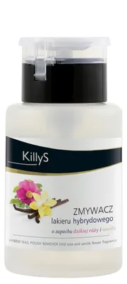 Produktbild von KillyS Hybrid Nagellackentferner mit Wildrose & Vanilleduft, 150 ml - Pflegender Nagellackentferner