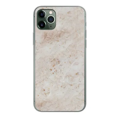 Produktbild von MuchoWow® Handyhülle Schutzhülle Hülle für iPhone 11 Pro Max Marmor - Muster - Braun Silikon Softcase Handy Hülle - Schutz