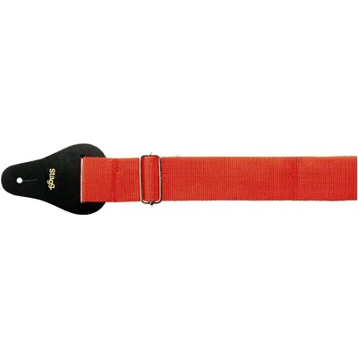 Zdjęcie produktu dla Stagg BJA006RD, pasek do gitary, czerwony