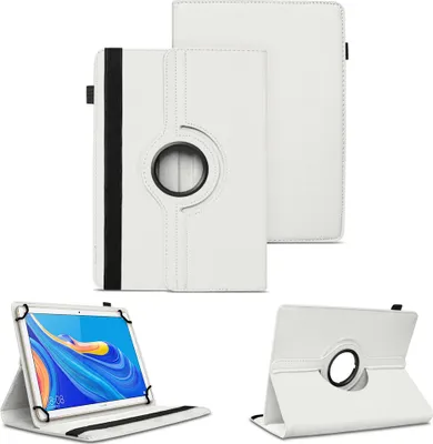 Produktbild von Tablet Hülle für Apple iPad Air 11 360° Drehbar Case Cover Standfunktion SchutzFarben:Weiss