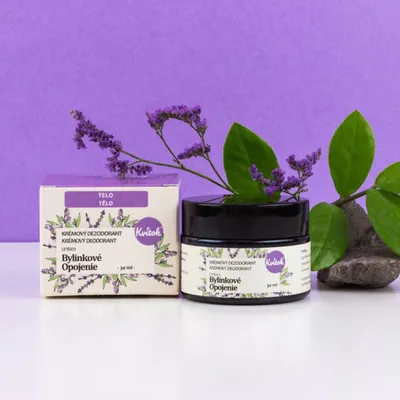 Produktbild von Kvitok Sanftes Creme-Deodorant Kräuterrausch 30 ml