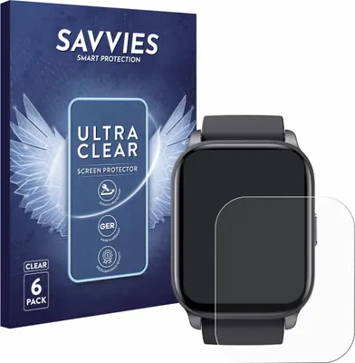 Produktbild von 6x Für Toobur IDW17 Schutzfolie Savvies Displayschutz Display Schutz Folie Klar Transparent