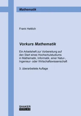 Produktbild von Vorkurs Mathematik
