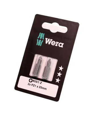 Obrázok produktu pre Wera 855/1 Z SB SiS 05073308001 Philips bit PZ 1 Tool steel hardened D 6.3 2 pc(s)