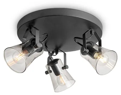 Produktbild von Home Sweet Home LED-Strahler - 23 x 30 x 18,5cm - Schwarz