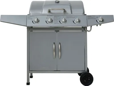 Produktbild von El Fuego Gasgrill / Grillwagen Dayton 4+1 Grillfläche 64x35cm