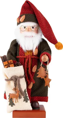Produktbild von Weihnachtsmann Herbstfarben (49,5cm) Nussknacker von Christian Ulbricht
