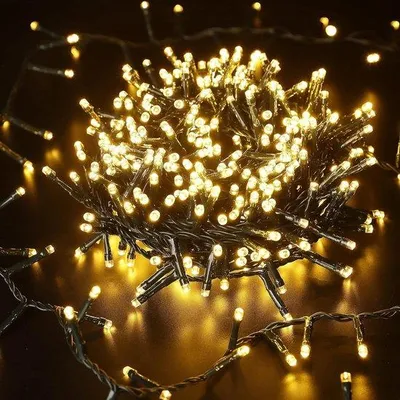 Immagine prodotto di Ghirlanda luminosa natalizia da 75 m, bianco caldo, a grappolo
