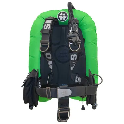 Produktbild von Oms Aluminum Smartstream Signature With Performance Mono Wing 32 Lbs Lizard Green / Black One Size