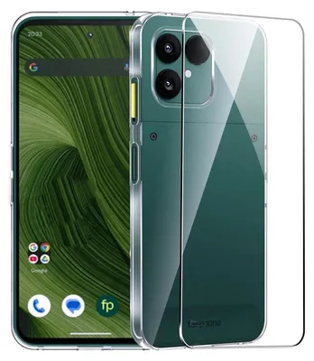 Image de Coque de protection transparente pour Fairphone 6, en TPU, anti-rayures et résistante aux chocs